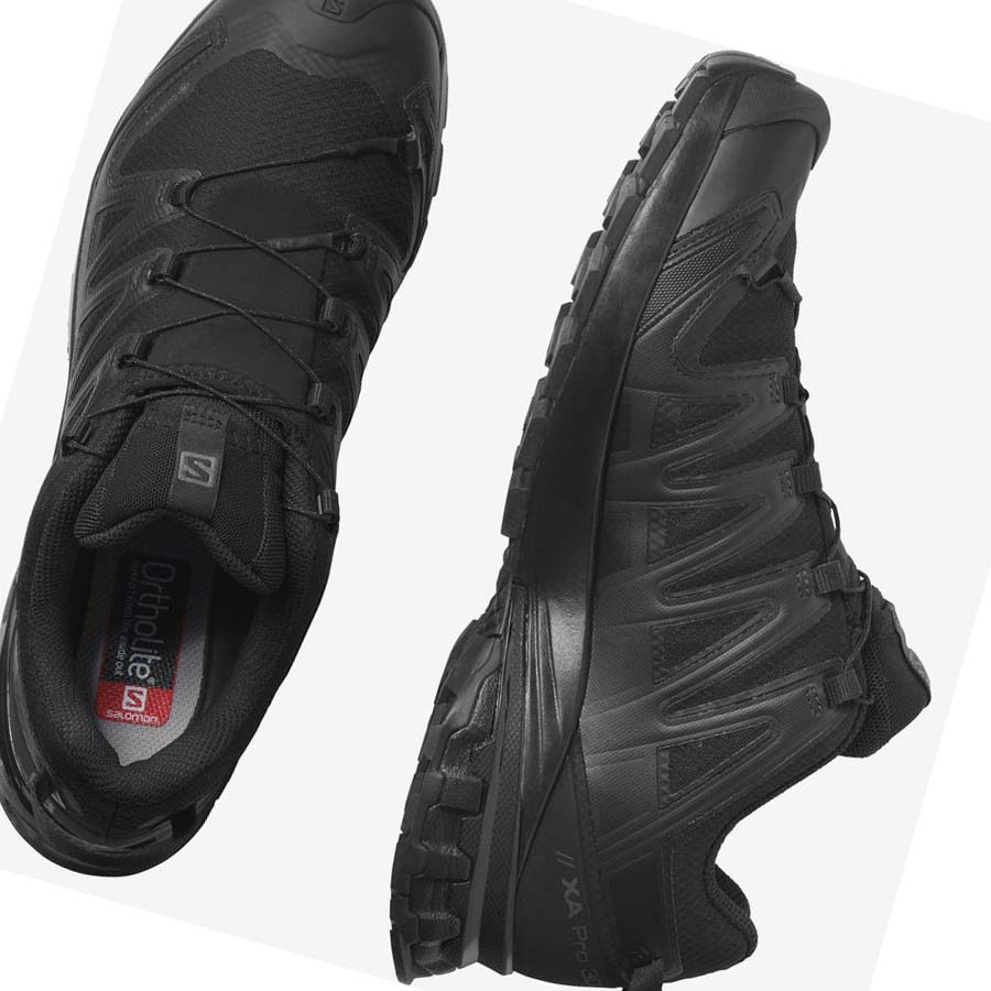 Salomon XA PRO 3D v8 GORE-TEX Erkek Patika Koşu Ayakkabısı Siyah | TR 3507XYU